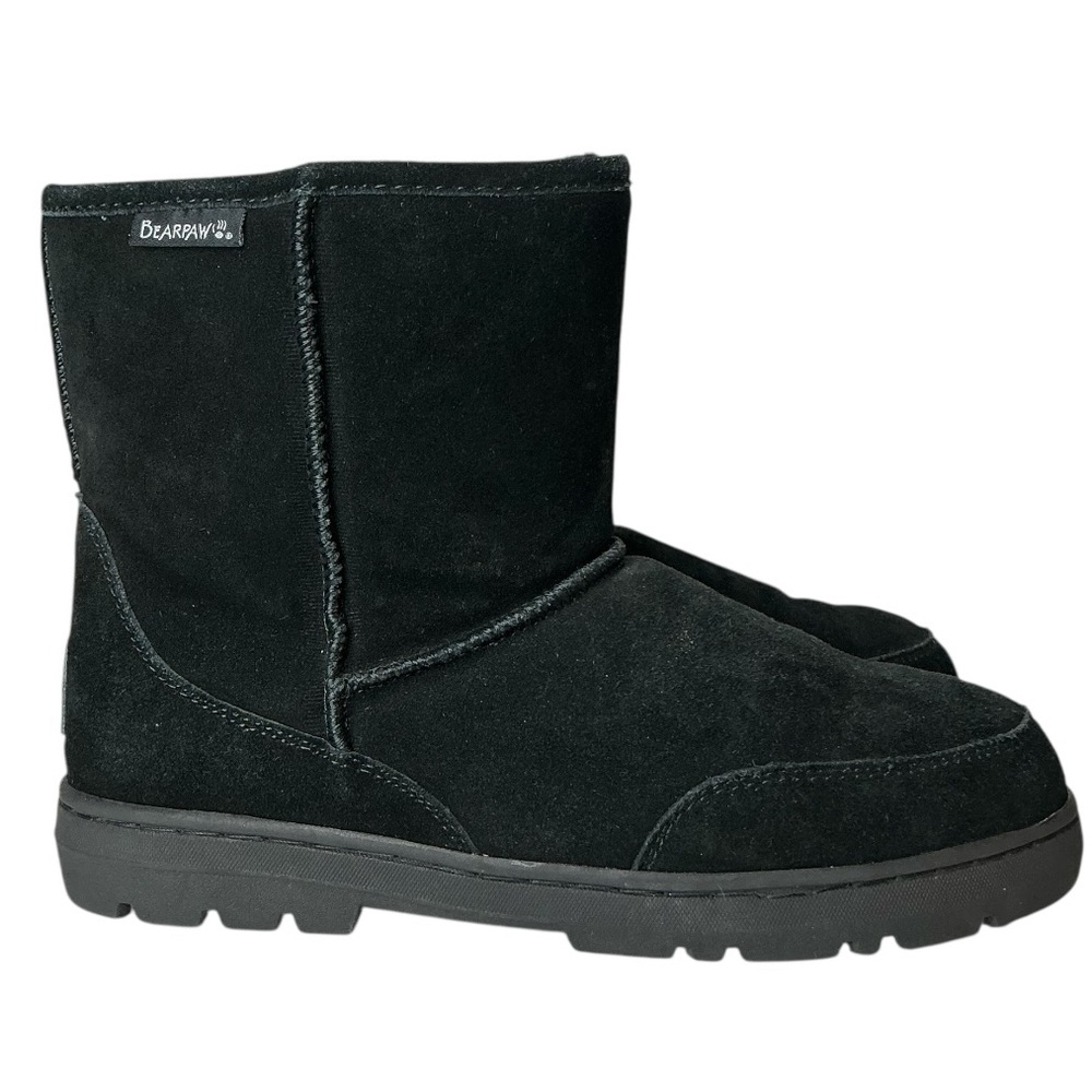 Bearpaw Men's Brady Boots Black Sz 12 - Picture 4 of 9